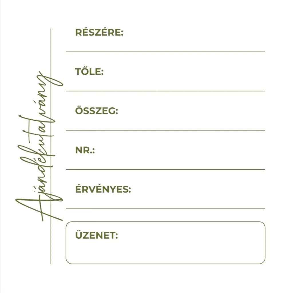 GIFT VOUCHER