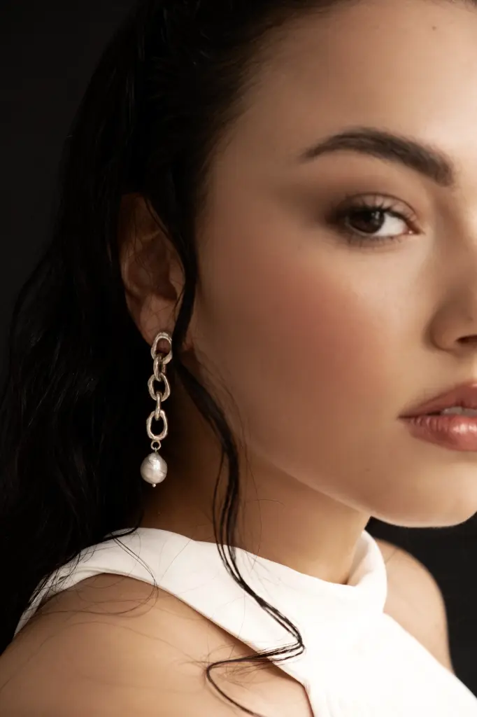 'PURITY' Chain Earrings