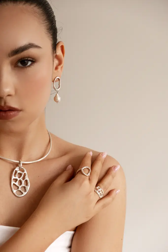 'PURITY' Drop Earrings