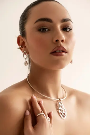 Silver Rigid Choker