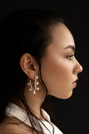 'PURITY' Hoop Earrings